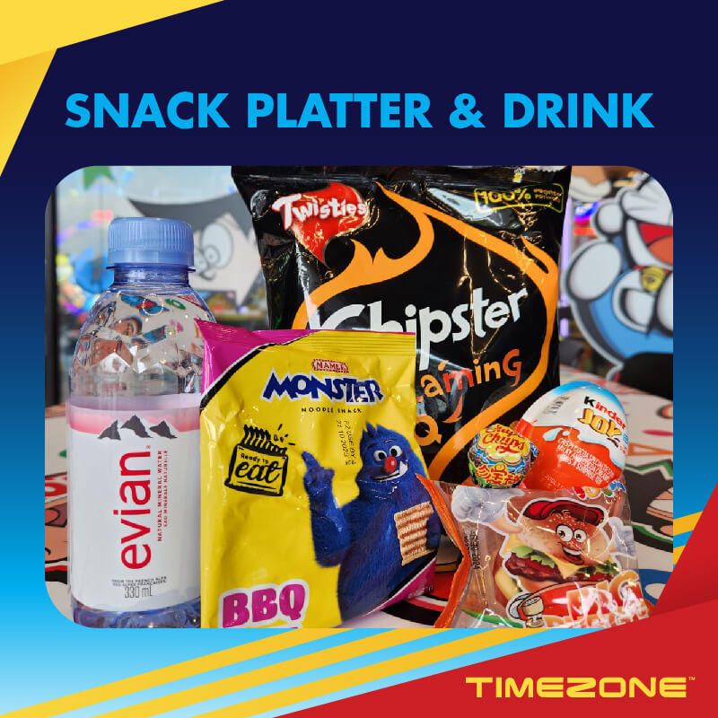 SNACK PLATTER + DRINK - $8 PER CHILD