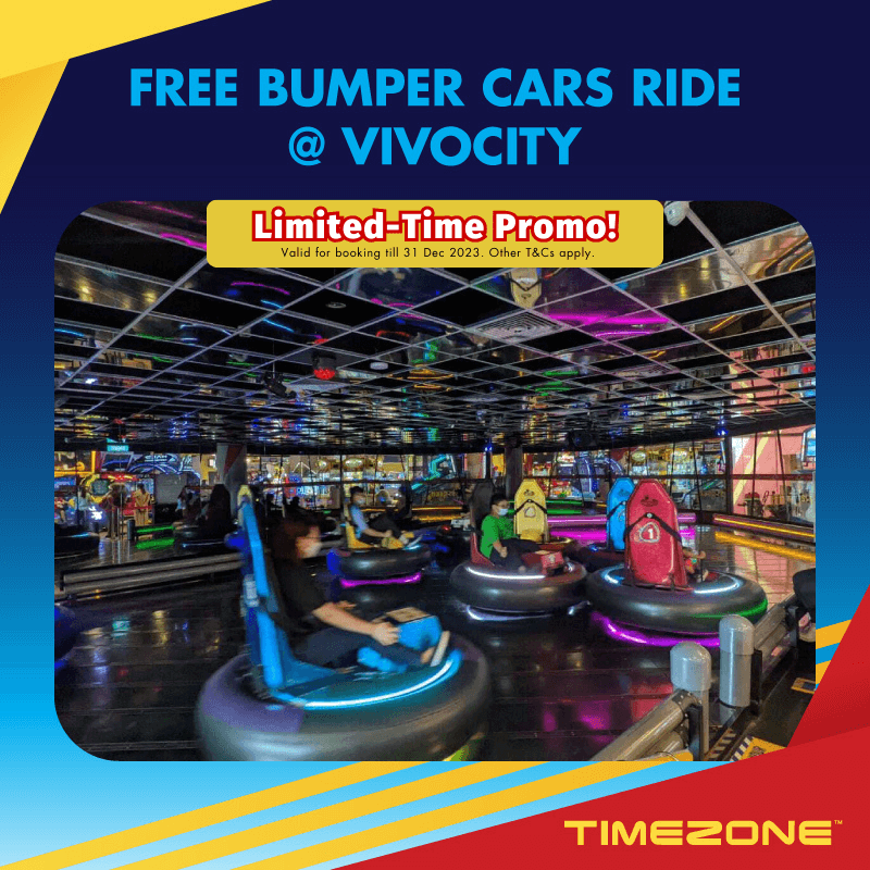 FREE BUMPER CAR RIDES